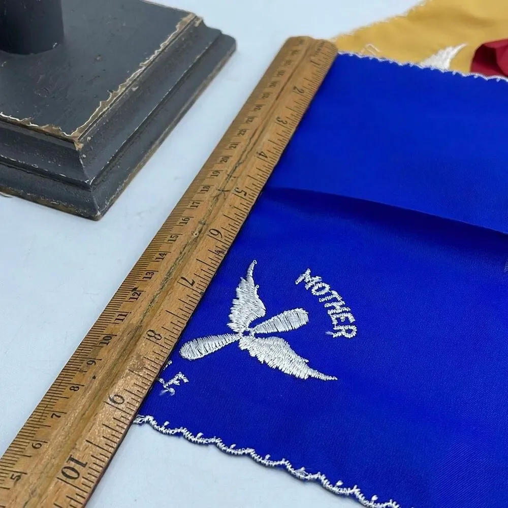 World war ll era sweetheart handkerchief. Army Air Force. Lot of 3